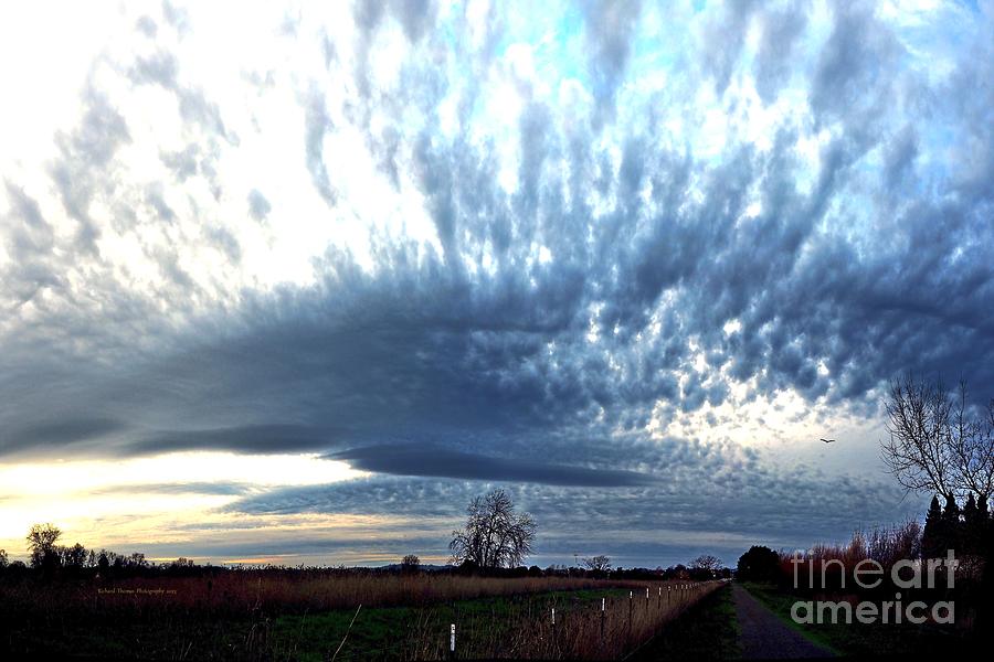 Cloud Anomaly 2023 Photograph by Richard Thomas