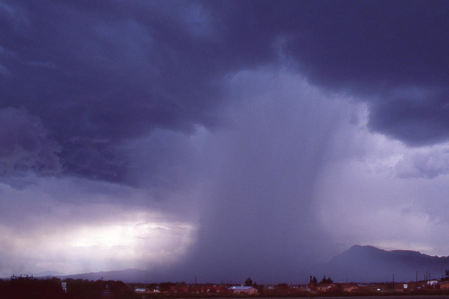 Cloud Burst in New Mexico Photograph by Mike McGlothlen