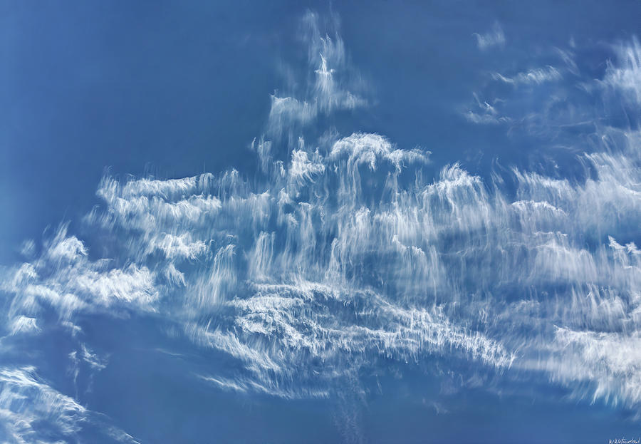 Cloud cascade 01 Photograph by Weston Westmoreland