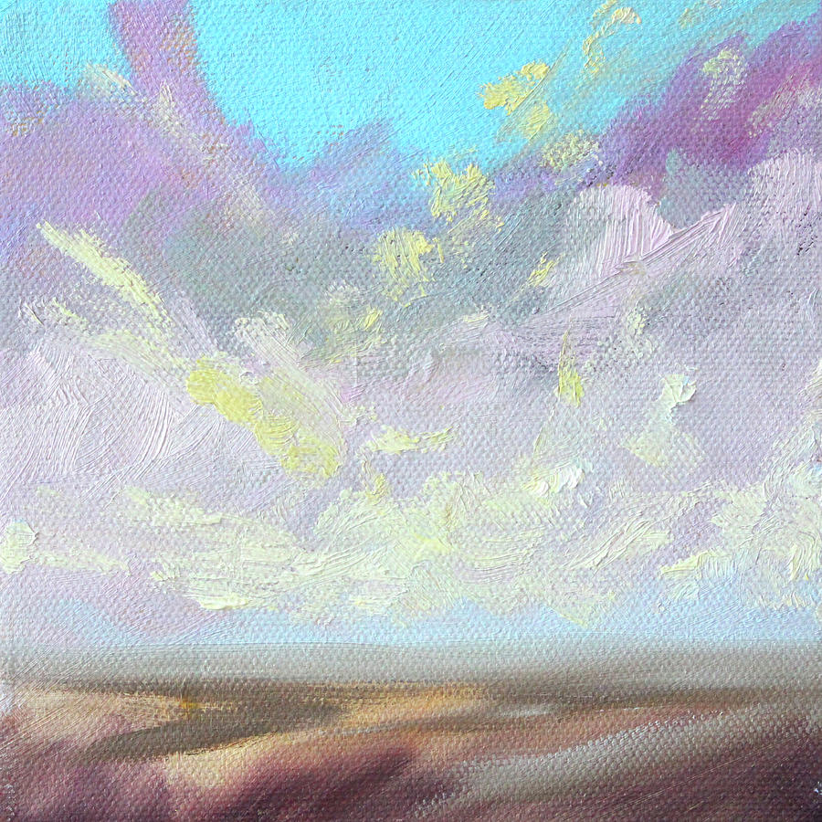 Cloud Color Painting by Nancy Merkle