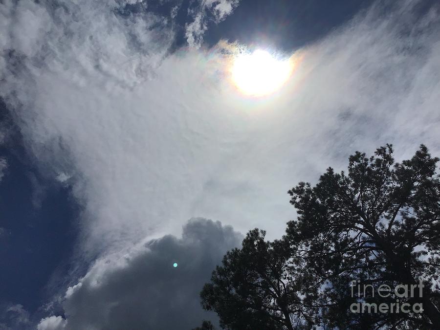 Radiant Cloud and Sun Photograph by Catherine Wilson
