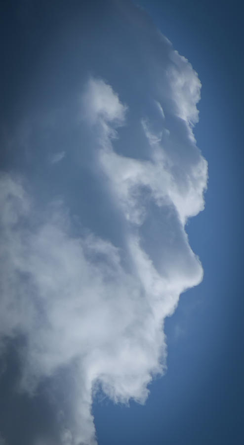 Cloud Face Photograph by Gregg Ott