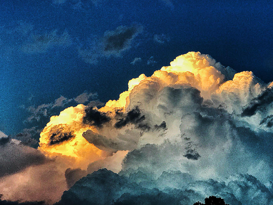 Cloud formation 001 Photograph by Stephen Dorton