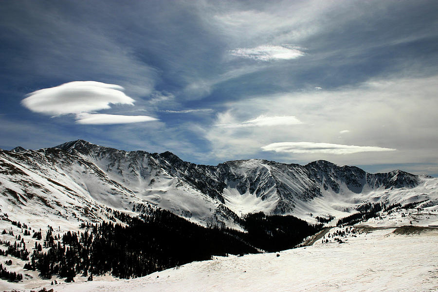 Cloud Forms Over the Continental Divide Photograph by Wayne King