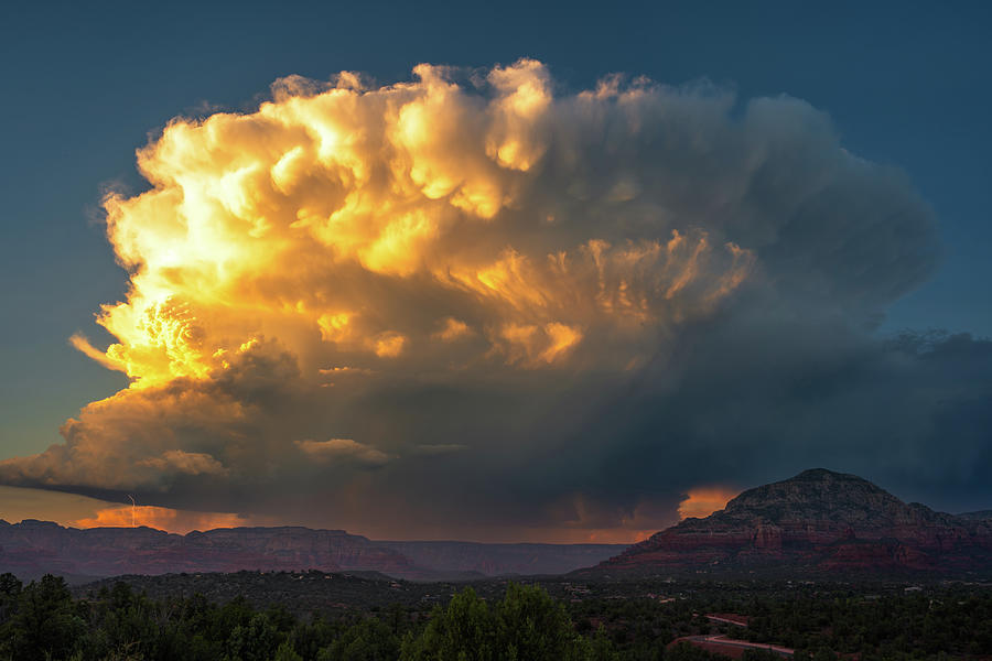 Cloud Magic at Sunset Photograph by Heber Lopez