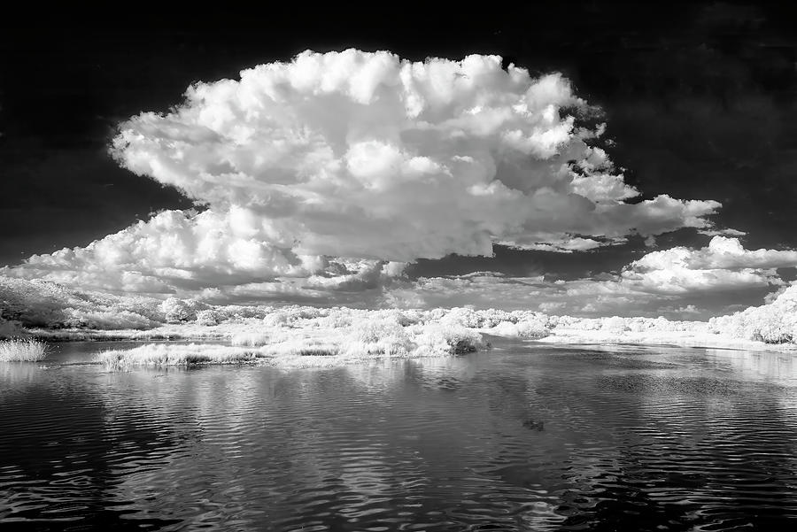 Cloud on a Lake II Photograph by Jon Glaser
