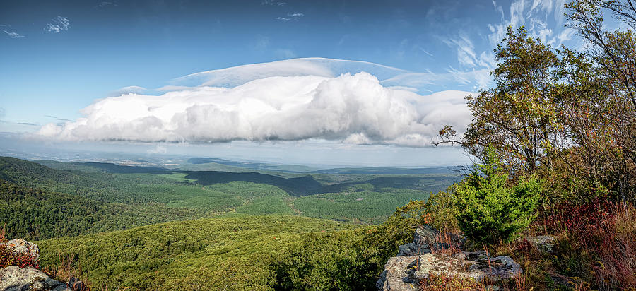 Cloud Panorama Photograph by James Barber