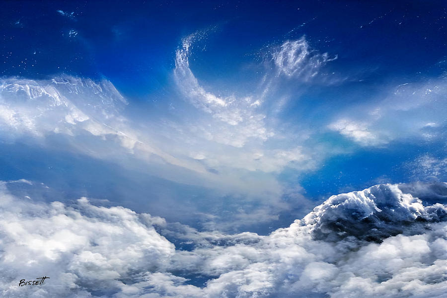 Cloud Scapes - 4 Digital Art by Robert Bissett