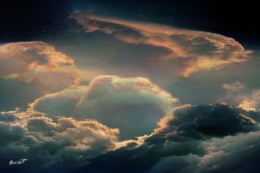 Cloud Scapes - 8 Digital Art by Robert Bissett