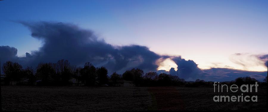 Cloud Shapes Photograph by Richard Thomas