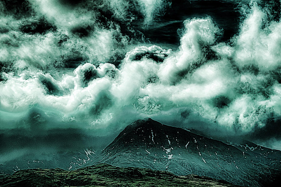 Landscape Photograph - Cloud Strewn - Mysterious Skies by Christopher Maxum