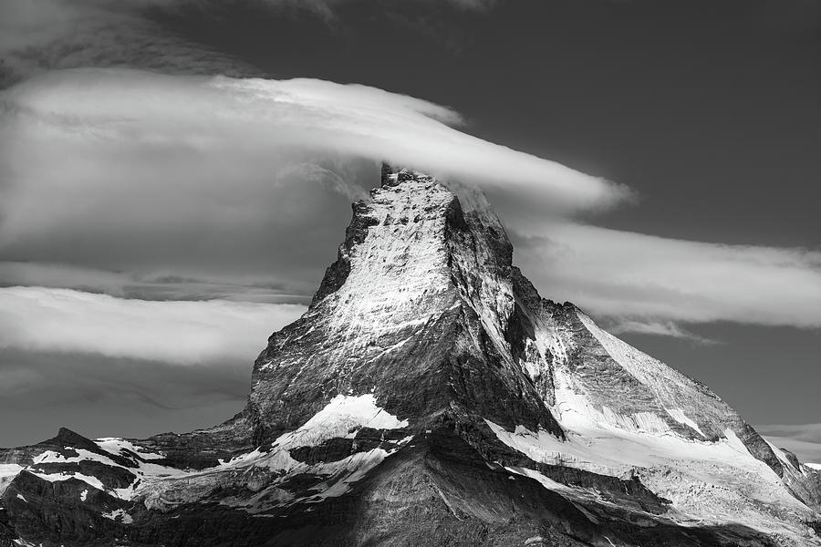 Cloud Swept Matterhorn Photograph by Joseph Smith