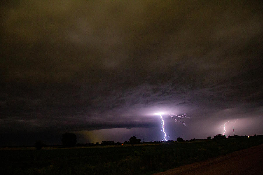Cloud to Ground Lightning 025 Photograph by Dale Kaminski