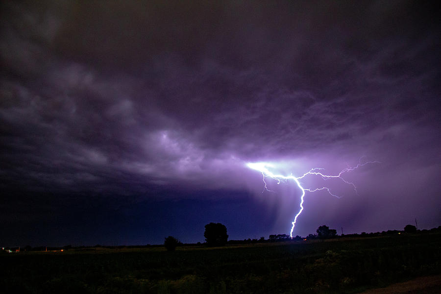 Cloud to Ground Lightning 039 Photograph by Dale Kaminski