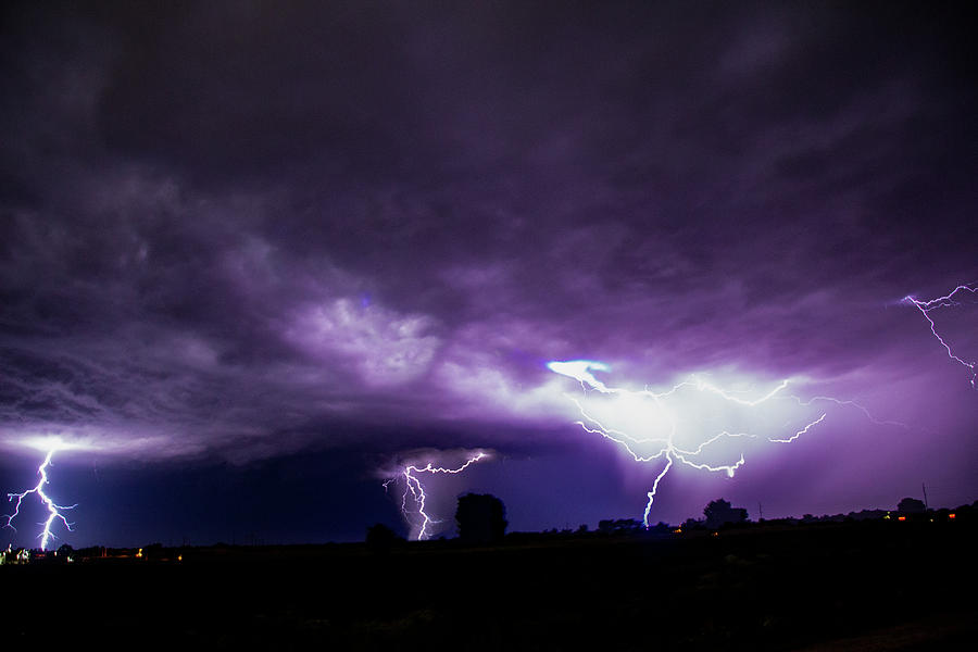 Cloud to Ground Lightning 040 Photograph by Dale Kaminski