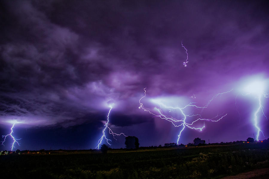 Cloud to Ground Lightning 041 Photograph by Dale Kaminski