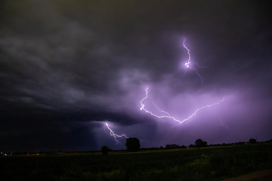 Cloud to Ground Lightning 044 Photograph by Dale Kaminski