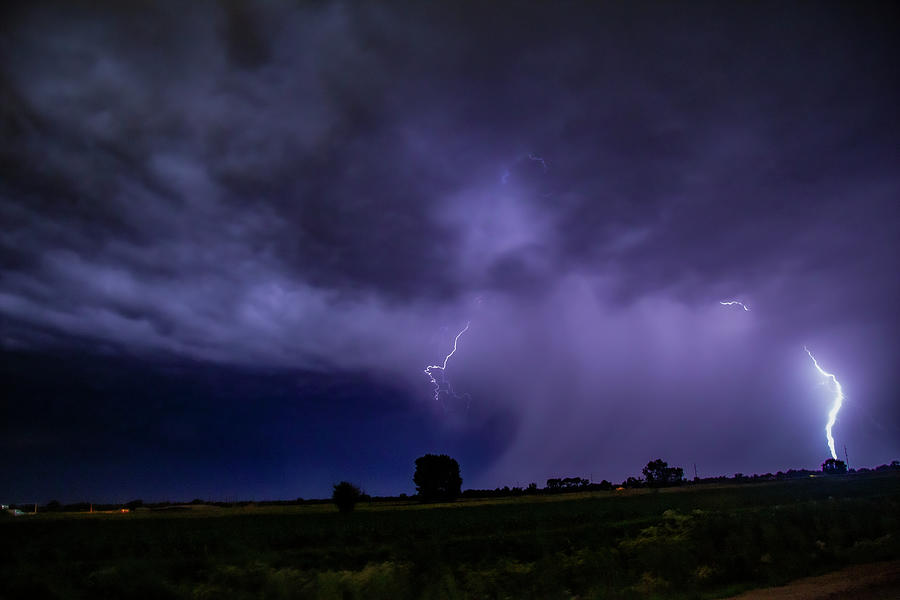 Cloud to Ground Lightning 049 Photograph by Dale Kaminski