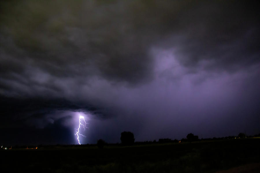 Cloud to Ground Lightning 050 Photograph by Dale Kaminski