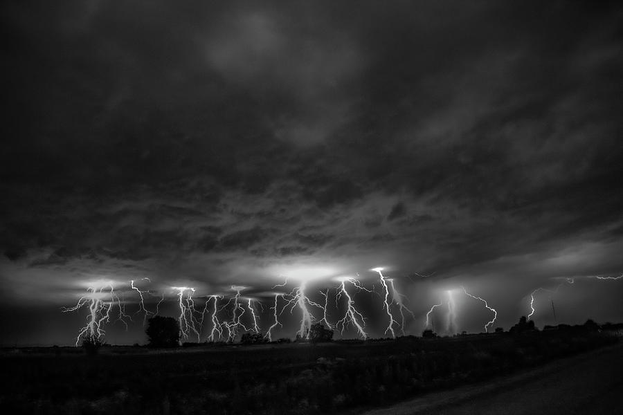 Cloud to Ground Lightning 054 Photograph by Dale Kaminski