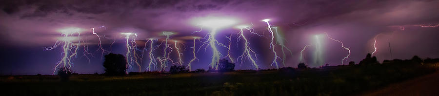 Cloud to Ground Lightning 056 Photograph by Dale Kaminski