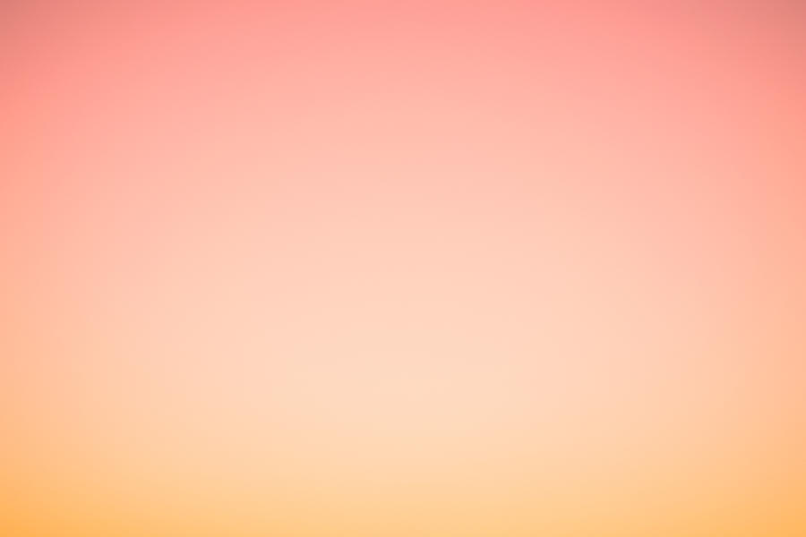 Cloud Typologies - Orange Colour Gradient Morning Sky Photograph by Yuko Yamada