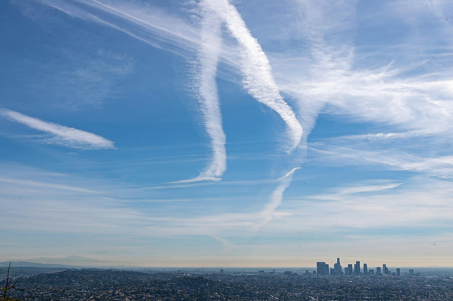 Cloud Walking Across Los Angeles Photograph by Steven Richman
