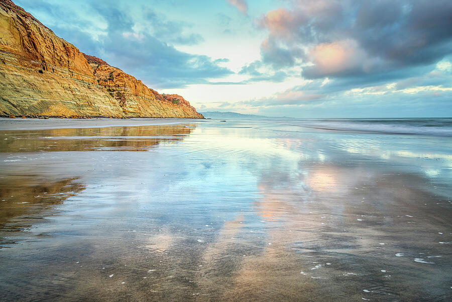 Cloudscape Torrey Pines State Beach Photograph by Joseph S Giacalone