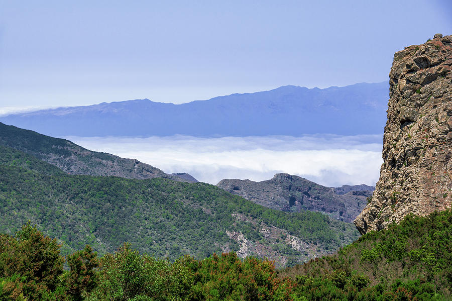 Clouds above La Gomera Photograph by Sun Travels