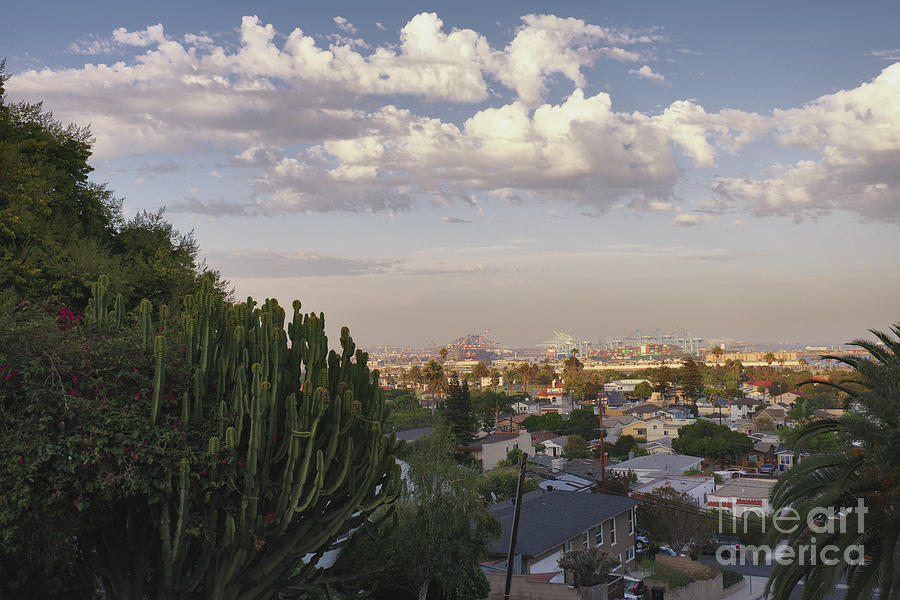 Clouds Above San Pedro Photograph