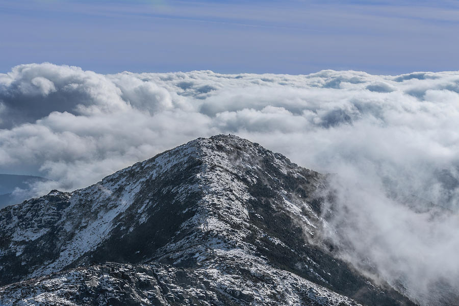 Clouds Around Mount Lincoln Photograph by White Mountain Images