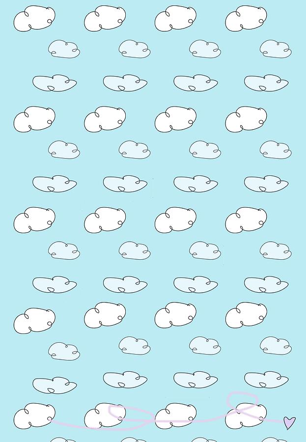Cloudy Day Digital Art by Ashley Rice