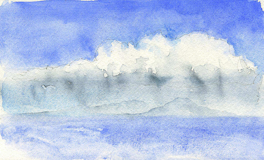 Clouds at Sea Painting by John D Benson
