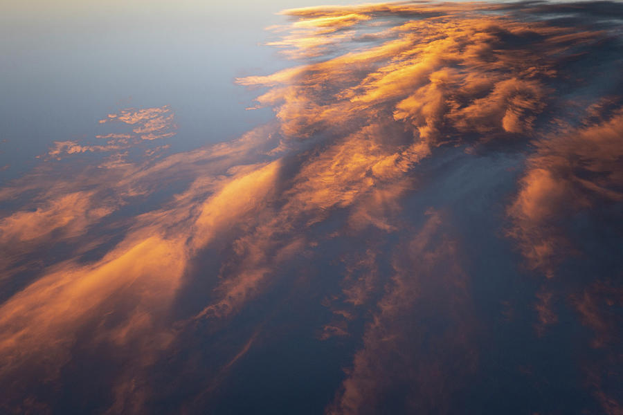 Clouds At Sunset Photograph by Karen Rispin
