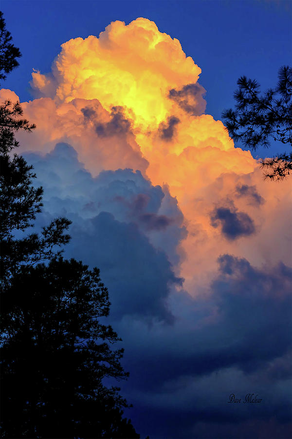 Clouds at Sunset Three Photograph by Dave Melear