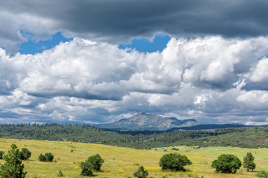 Clouds Build Over Landscape of Chama New Mexico Photograph by Debra Martz