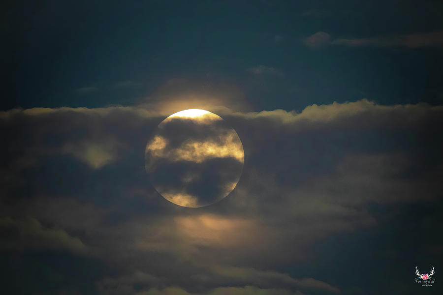 Clouds Hiding the Moon Photograph by Pam Rendall