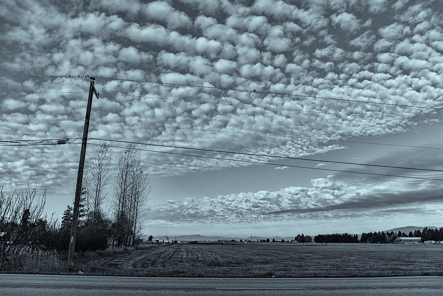 Clouds Over Atlas Rd Photograph by Matthew Nelson