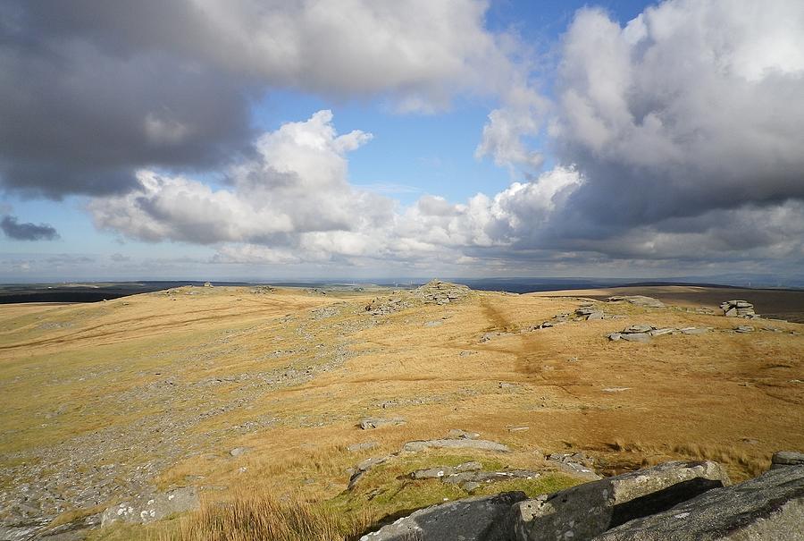 Clouds Over Bodmin Moor Photograph by Richard Brookes
