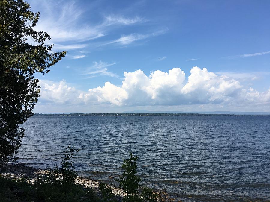 Clouds Over Champlain Islands Photograph by William Alexander - Fine ...