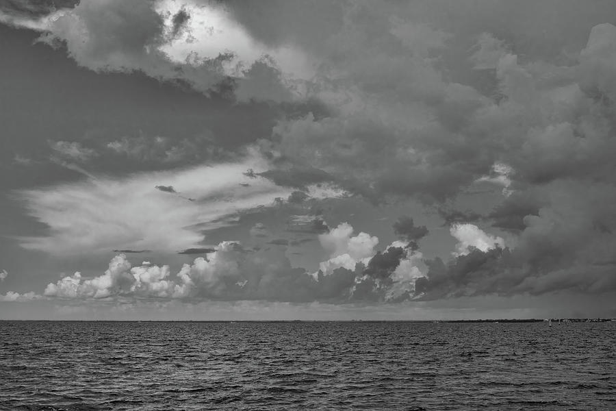 Clouds Over Charlotte Harbor Photograph by Robert Wilder Jr