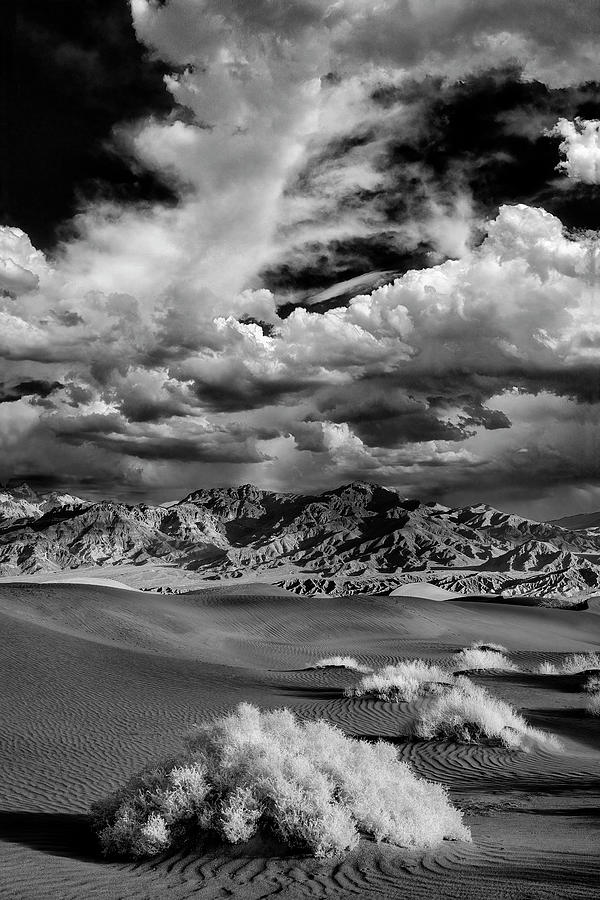 Death Valley National Park Photograph - Clouds Over Death Valley by Jon Glaser