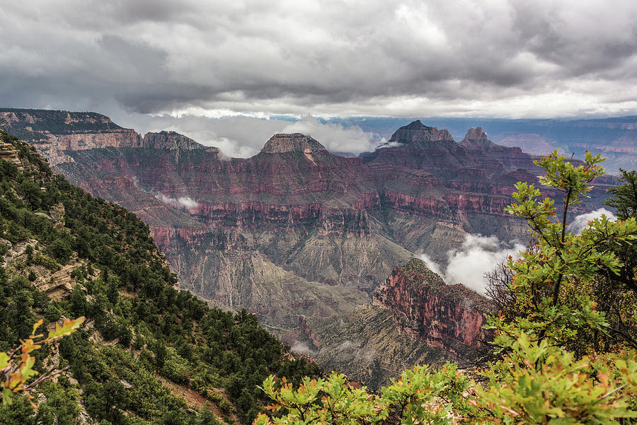 Clouds Over Grand Canyon Photograph by Ana Luiza Cortez