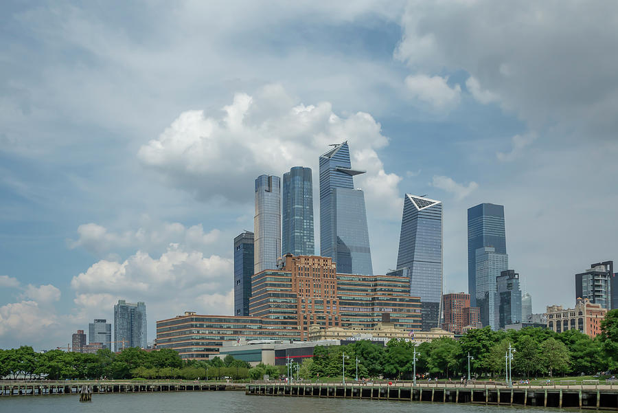 Clouds Over Hudson Yards Photograph by Cate Franklyn