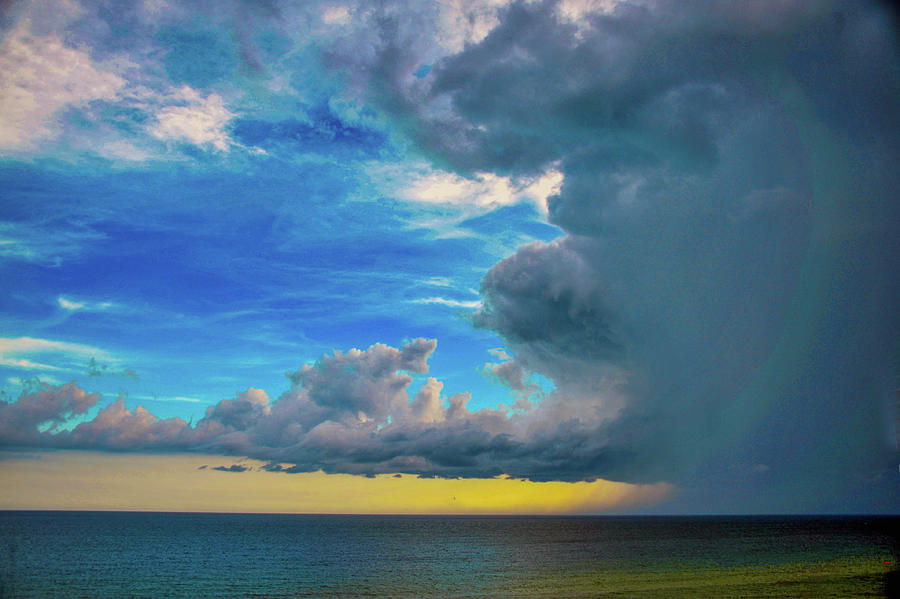 Clouds over Perdido Key Florida Photograph by James C Richardson