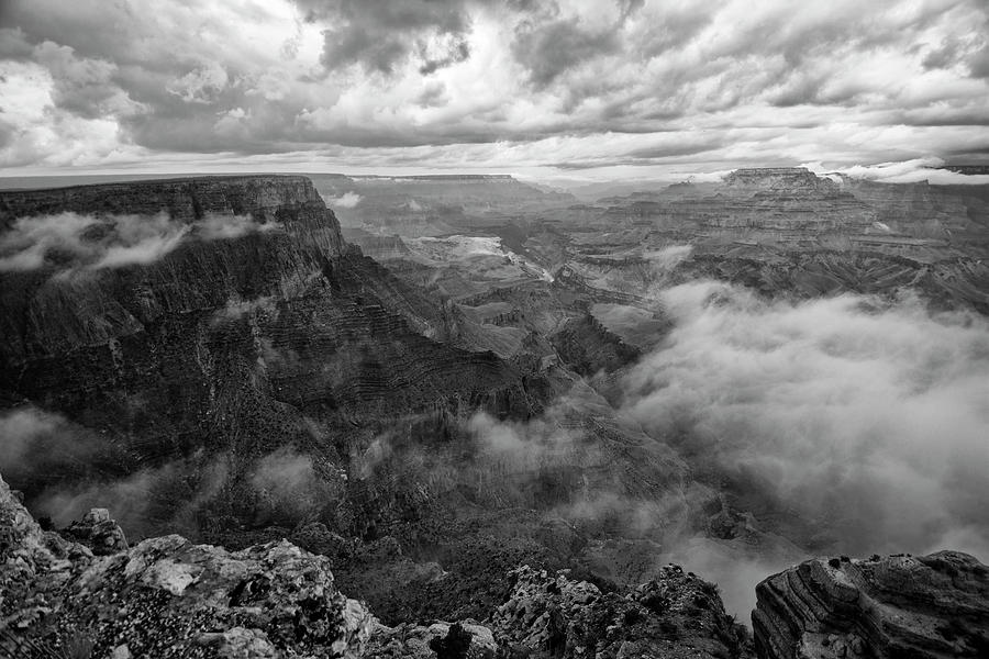 Clouds Over The Canyon Photograph by Doug Matthews