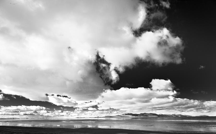 Clouds Over the Great Salt Lake Photograph by Mark Gomez