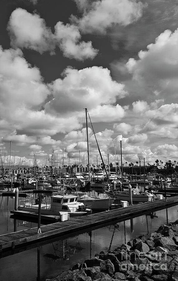 Clouds Over The Marina Photograph
