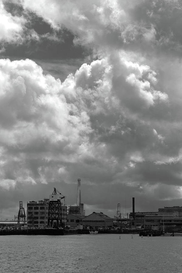 Clouds Over The Shipyard Photograph by Dan Twomey