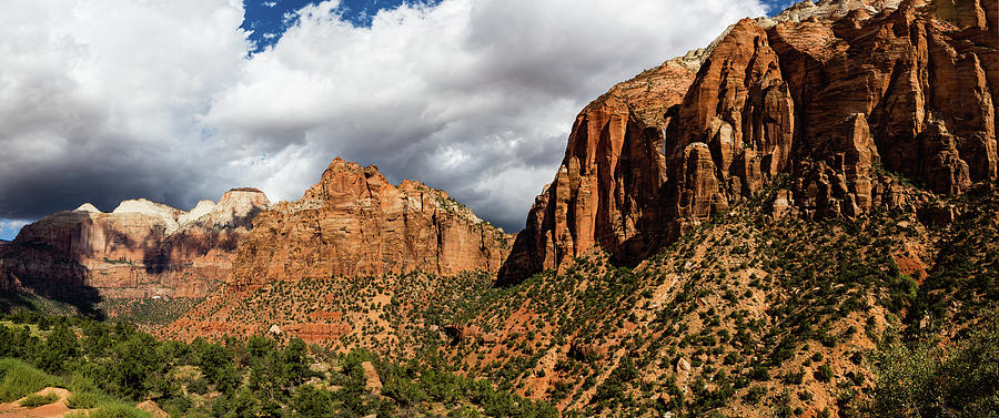 Clouds Over Zion Photograph by Andrew Pacheco